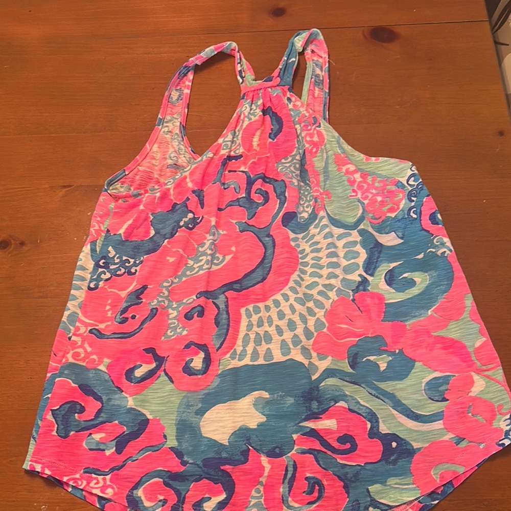 Colorful Abstract Tank Top - Picture 2 of 3